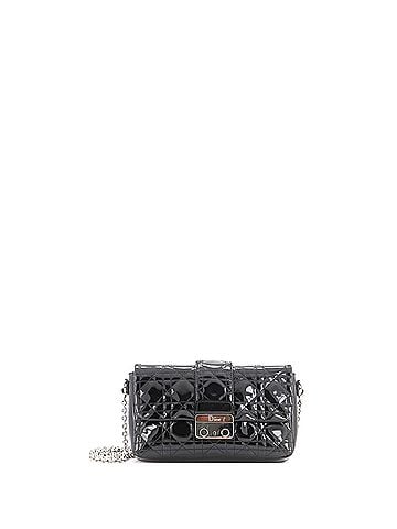 Christian Dior New Lock Pouch Cannage Quilt Patent Mini (view 1)