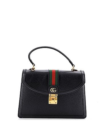 Gucci Ophidia Flap Top Handle Bag Leather Small (view 1)