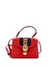 Gucci 100% Leather Red Sylvie Top Handle Bag Leather Mini One size - photo 1