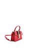 Gucci 100% Leather Red Sylvie Top Handle Bag Leather Mini One size - photo 3