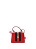 Gucci 100% Leather Red Sylvie Top Handle Bag Leather Mini One size - photo 4