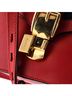 Gucci 100% Leather Red Sylvie Top Handle Bag Leather Mini One size - photo 6