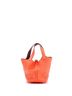 Hermès 100% Leather Orange Eclat Picotin Lock Bag Clemence PM One size - photo 4