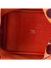 Hermès 100% Leather Orange Eclat Picotin Lock Bag Clemence PM One size - photo 5