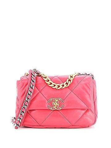 Chanel 19 Flap Bag Quilted Leather Medium (view 1)