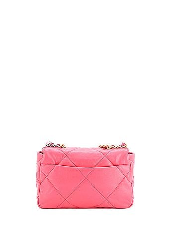 Chanel 19 Flap Bag Quilted Leather Medium (view 2)