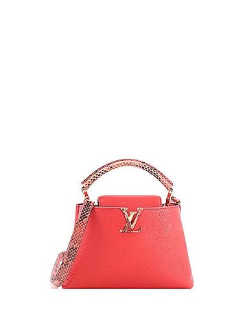 Louis Vuitton Capucines Bag Leather with Python BB (view 1)