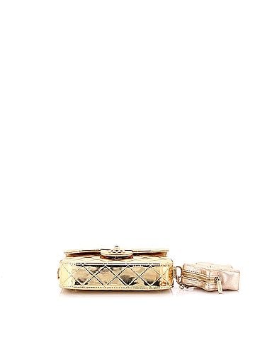 Chanel Hollywood Boulevard Flap Bag with Star Coin Purse Quilted Metallic Leather Mini (view 2)