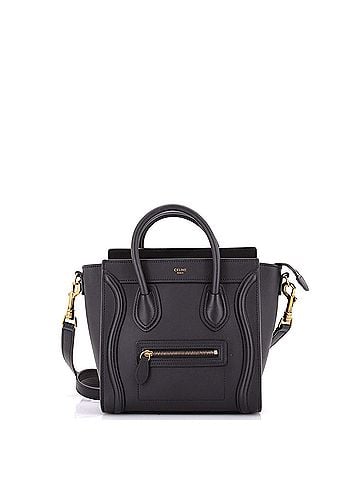 Céline Luggage Bag Smooth Leather Nano (view 1)
