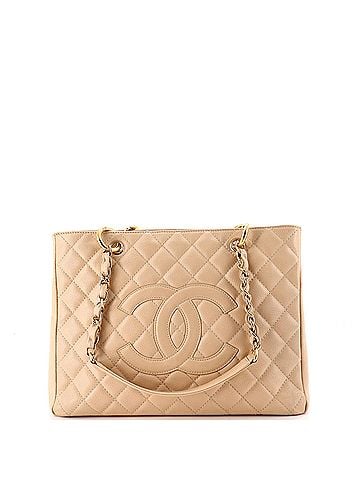Chanel Grand Shopping Tote Quilted Caviar (view 1)