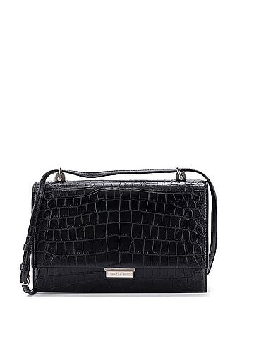 Saint Laurent Babylone Crossbody Bag Crocodile Embossed Leather Small (view 1)