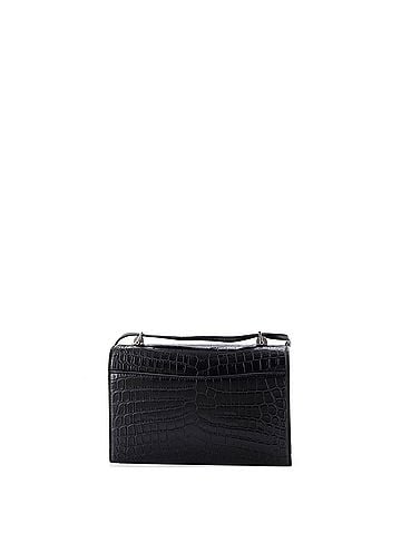 Saint Laurent Babylone Crossbody Bag Crocodile Embossed Leather Small (view 2)