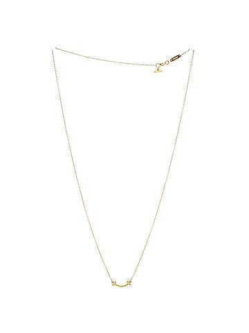 Tiffany & Co. T Smile Pendant Necklace 18K Yellow Gold Mini (view 2)