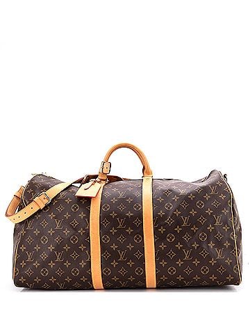 Louis Vuitton Keepall Bandouliere Bag Monogram Canvas 55 (view 1)