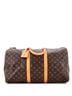 Louis Vuitton 100% Coatead Canvas Brown Keepall Bag Monogram Canvas 50 One size - photo 1