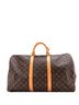 Louis Vuitton 100% Coatead Canvas Brown Keepall Bag Monogram Canvas 50 One size - photo 4
