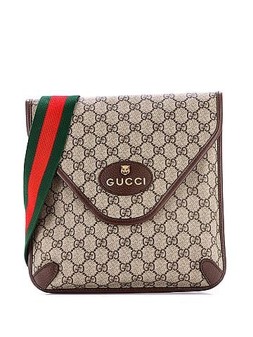 Gucci Neo Vintage Envelope Messenger GG Coated Canvas Medium (view 1)