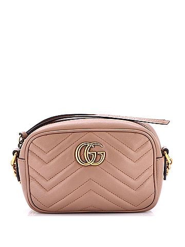 Gucci GG Marmont Shoulder Bag Matelasse Leather Mini (view 1)