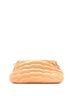 Chloé 100% Leather Tan Juana Chain Bag Quilted Leather Medium One size - photo 4
