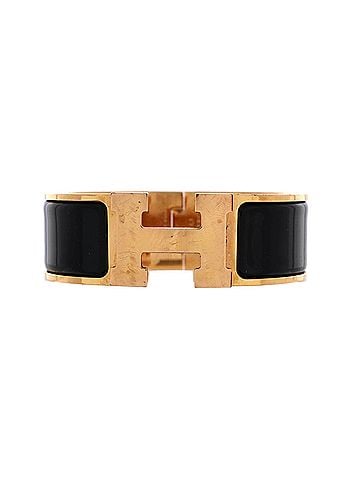 Hermès Clic H Bracelet Enamel Wide (view 1)