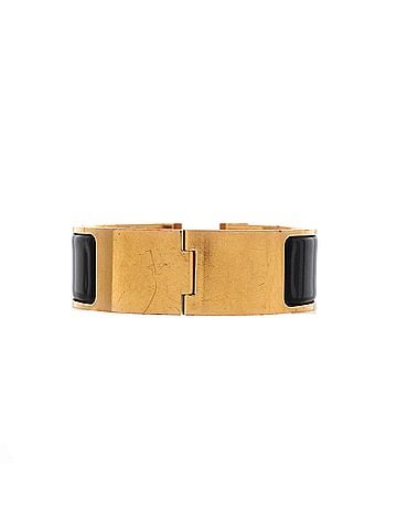 Hermès Clic H Bracelet Enamel Wide (view 2)