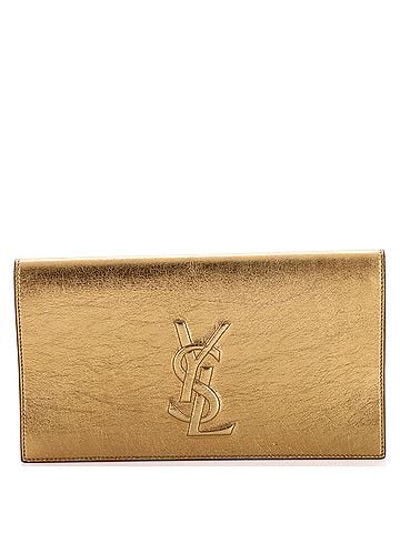 Saint Laurent Belle de Jour Clutch Leather Large (view 1)