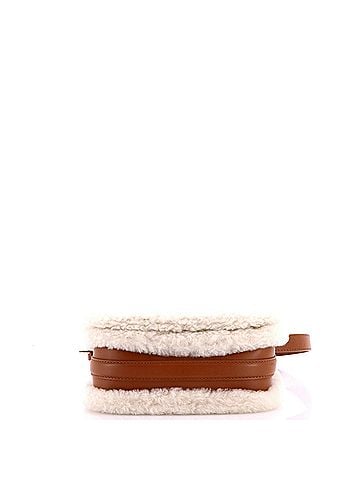 Christian Dior 30 Montaigne Avenue Top Handle Bag Suede and Shearling Medium (view 2)