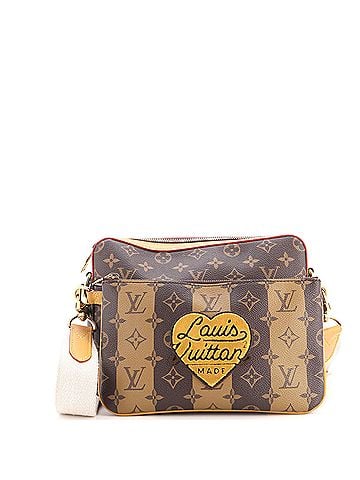 Louis Vuitton Nigo Trio Messenger Bag Limited Edition Stripes Monogram Canvas (view 1)