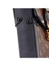 Louis Vuitton 100% Coatead Canvas Black Vertical Trunk Pochette Monogram Canvas One size - photo 6