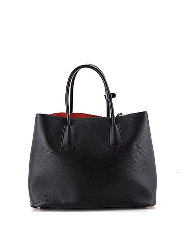 Prada Cuir Double Tote Saffiano Leather Medium (view 2)