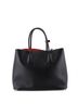 Prada 100% Leather Black Cuir Double Tote Saffiano Leather Medium One size - photo 2