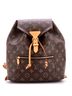 Louis Vuitton 100% Coatead Canvas Brown Montsouris Backpack Monogram Canvas One size - photo 1