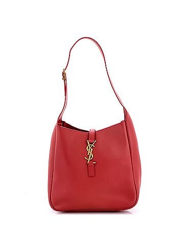 Saint Laurent Le 5 a 7 Supple Hobo Leather Small (view 1)