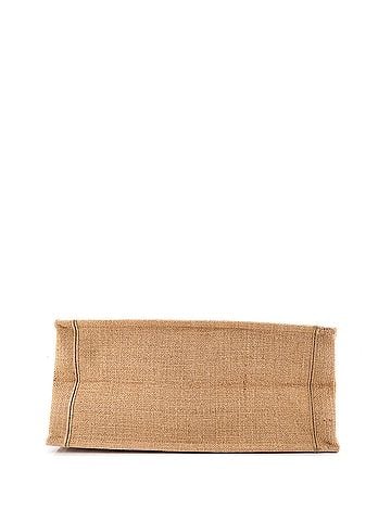 Christian Dior Book Tote Embroidered Jute Canvas Medium (view 2)