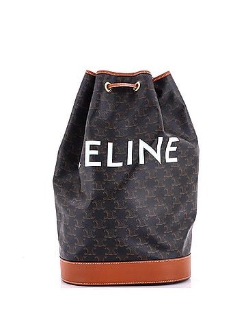 Céline Sailor Bag Triomphe Coated Canvas Medium (view 1)