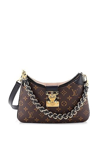 Louis Vuitton LV Twinny Handbag Monogram Canvas and Reverse Monogram Canvas with Leather (view 1)