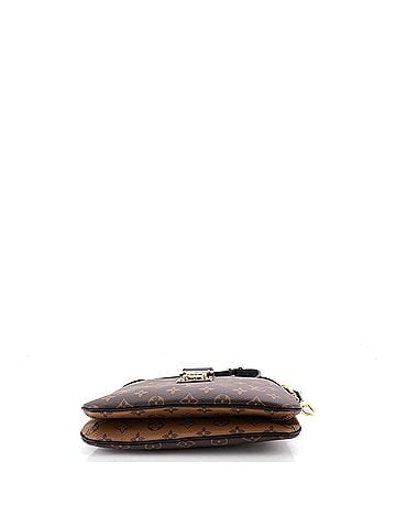 Louis Vuitton LV Twinny Handbag Monogram Canvas and Reverse Monogram Canvas with Leather (view 2)