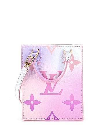 Louis Vuitton Petit Sac Plat Bag Spring in the City Monogram Giant Canvas (view 1)