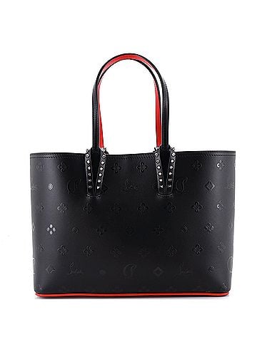 Christian Louboutin Cabata East West Tote Embossed Leather Small (view 1)