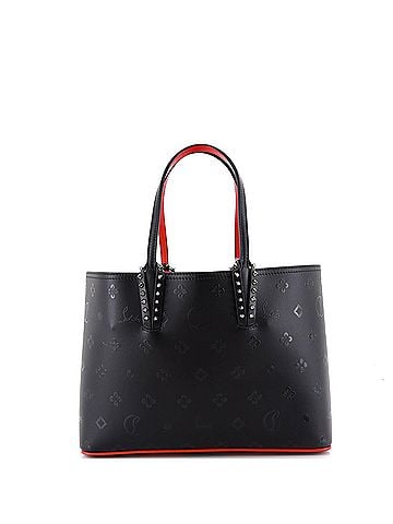 Christian Louboutin Cabata East West Tote Embossed Leather Small (view 2)