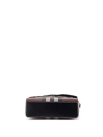 Burberry Note Crossbody Bag Check Canvas and Leather Medium (view 2)