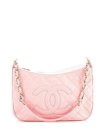 Chanel Timeless CC Chain Shoulder Bag Quilted Caviar Medium (view 1)
