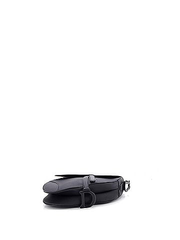 Christian Dior Ultra Matte Saddle Handbag Leather Medium (view 2)