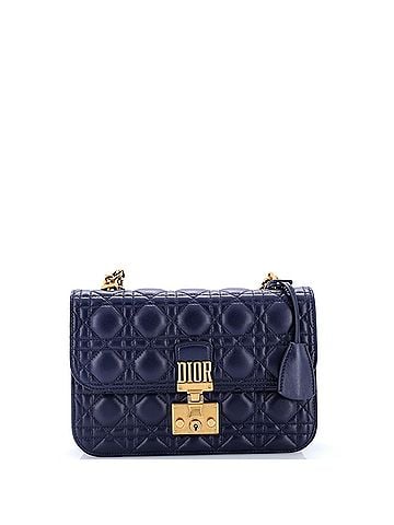 Christian Dior Dioraddict Flap Bag Cannage Quilt Lambskin Medium (view 1)
