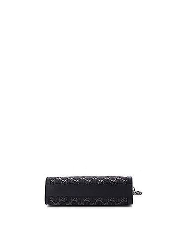 Gucci Ophidia Chain Shoulder Bag GG Denim Small (view 2)