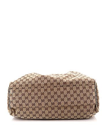 Gucci Sukey Tote GG Canvas with Leather Large (view 2)