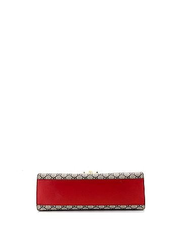 Gucci Padlock Shoulder Bag GG Coated Canvas and Leather Medium (view 2)