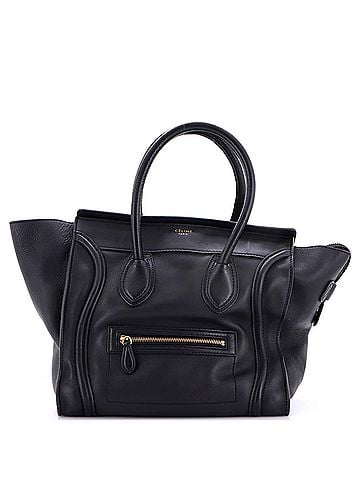 Céline Luggage Bag Smooth Leather Mini (view 1)