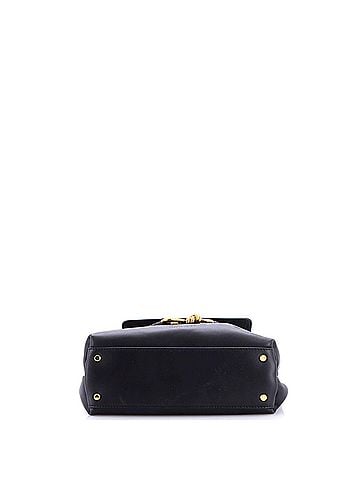 Bottega Veneta Ciao Ciao Top Handle Bag Leather with Intrecciato Detail Small (view 2)