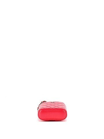 Chanel Vertical Classic Vanity Case with Chain Quilted Caviar Mini (view 2)